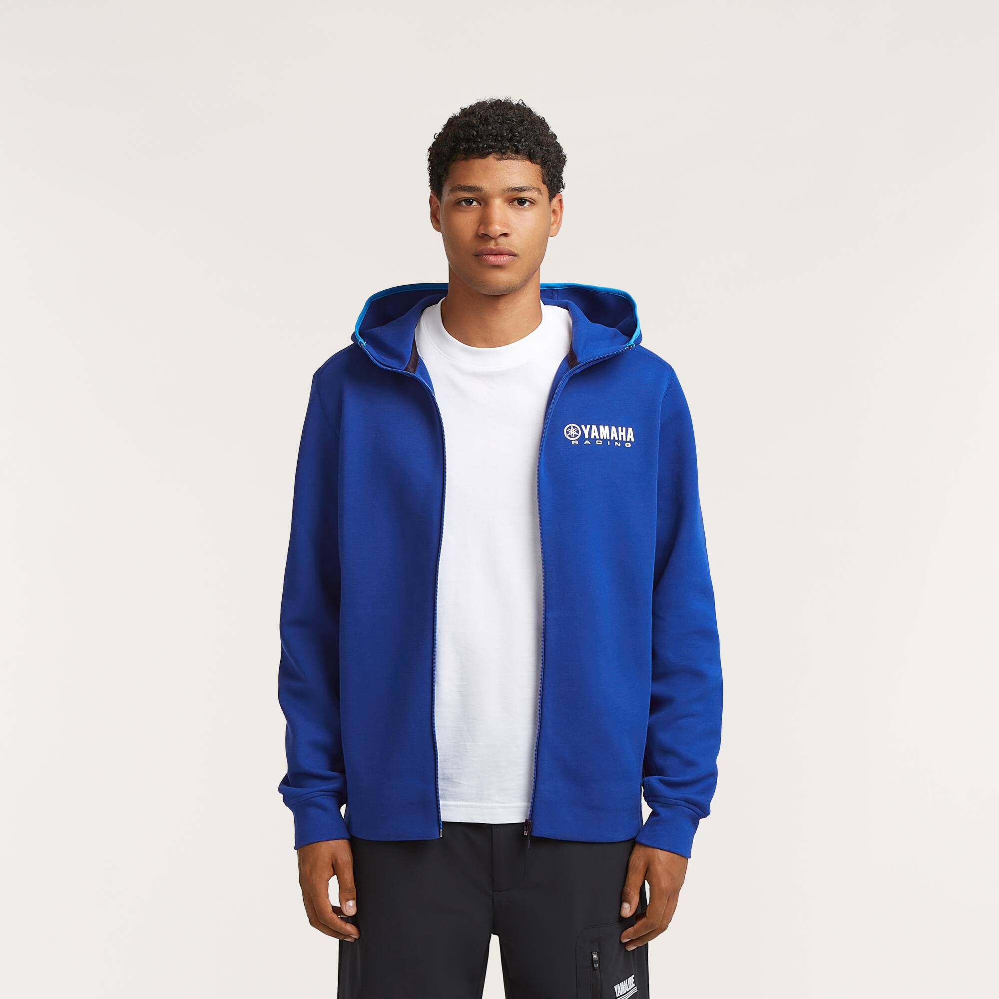 Yamaha Paddock Blue Team Herren Hoodie Jacke