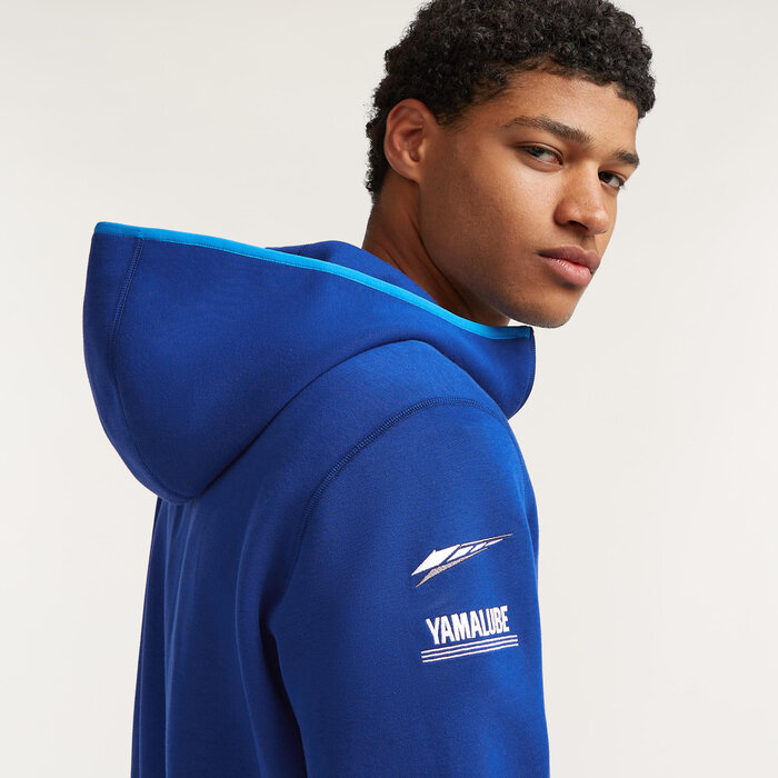 Yamaha Paddock Blue Team Herren Hoodie Jacke