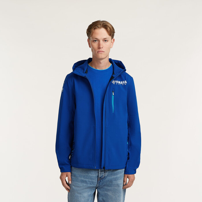 Yamaha Paddock Blue Team Softshell Jacke für Herren