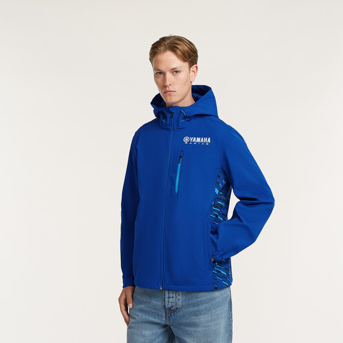 Yamaha Paddock Blue Team Softshell Jacke für Herren