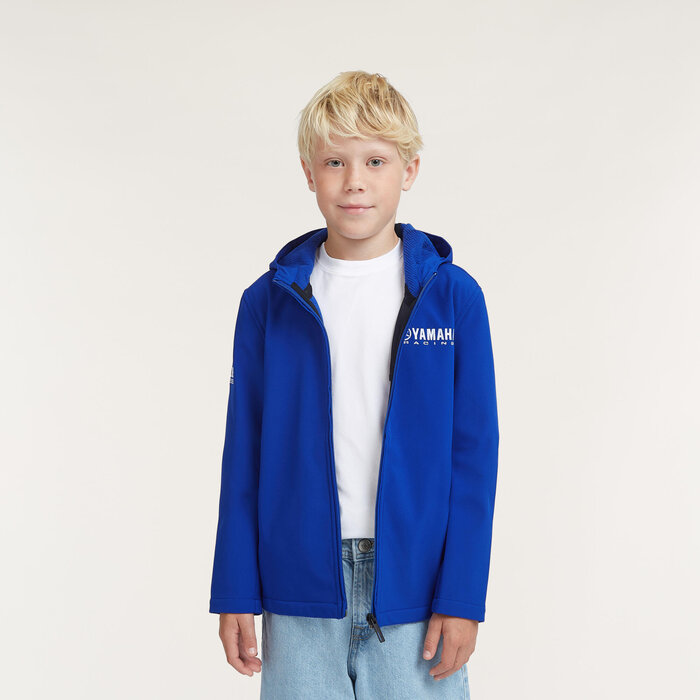 Yamaha Paddock Blue Team Softshelljacke für Kinder
