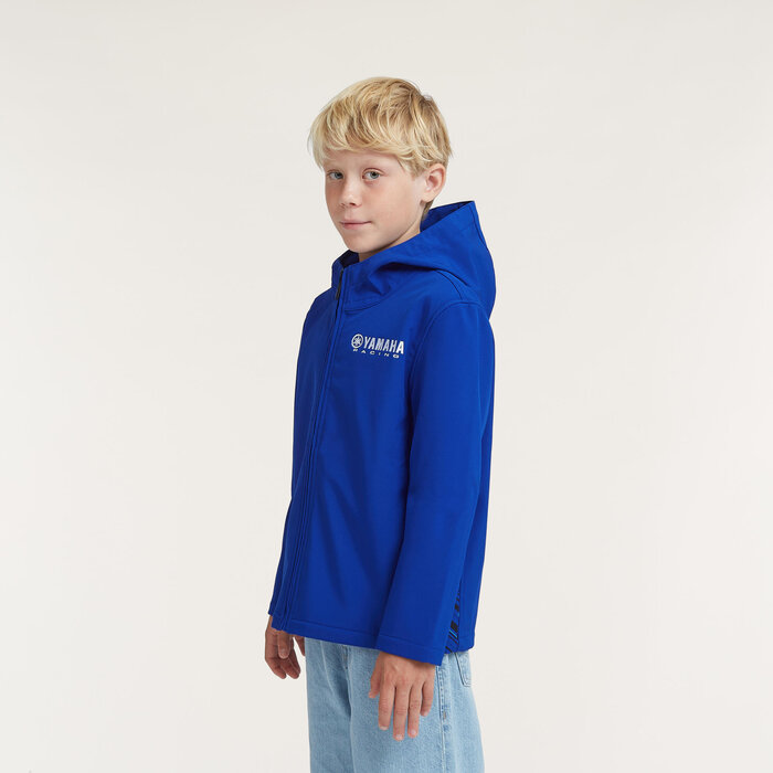 Yamaha Paddock Blue Team Softshelljacke für Kinder