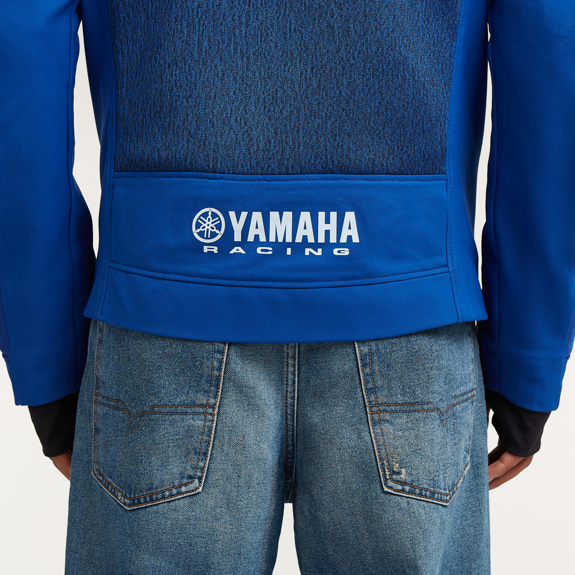 Yamaha Paddock Blue Fahrer Jacke für Herren