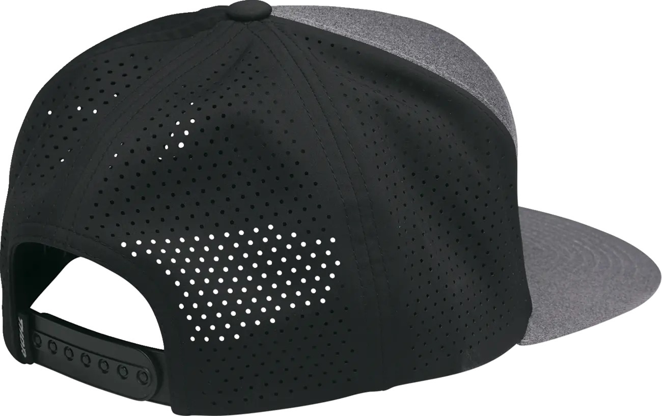 Thor Badge Kappe Cap schwarz grau