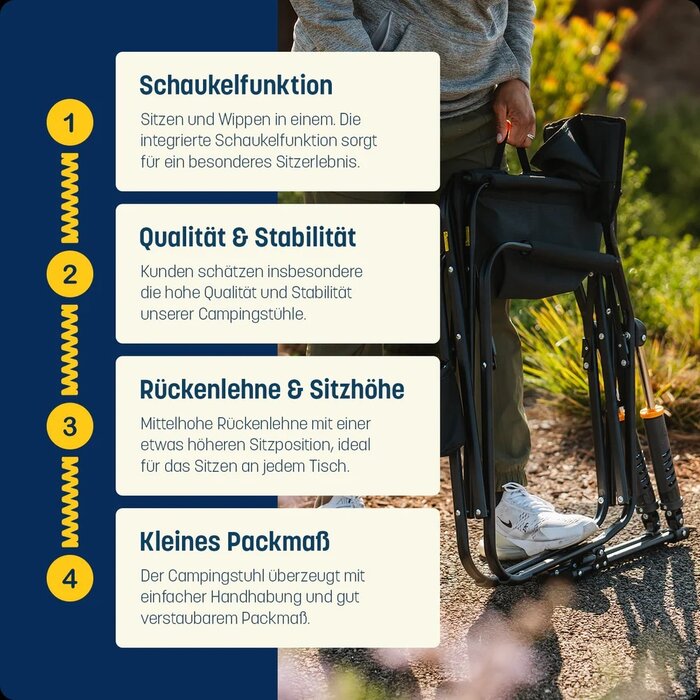 GCI Freestyle Rocker Elite Campingsessel