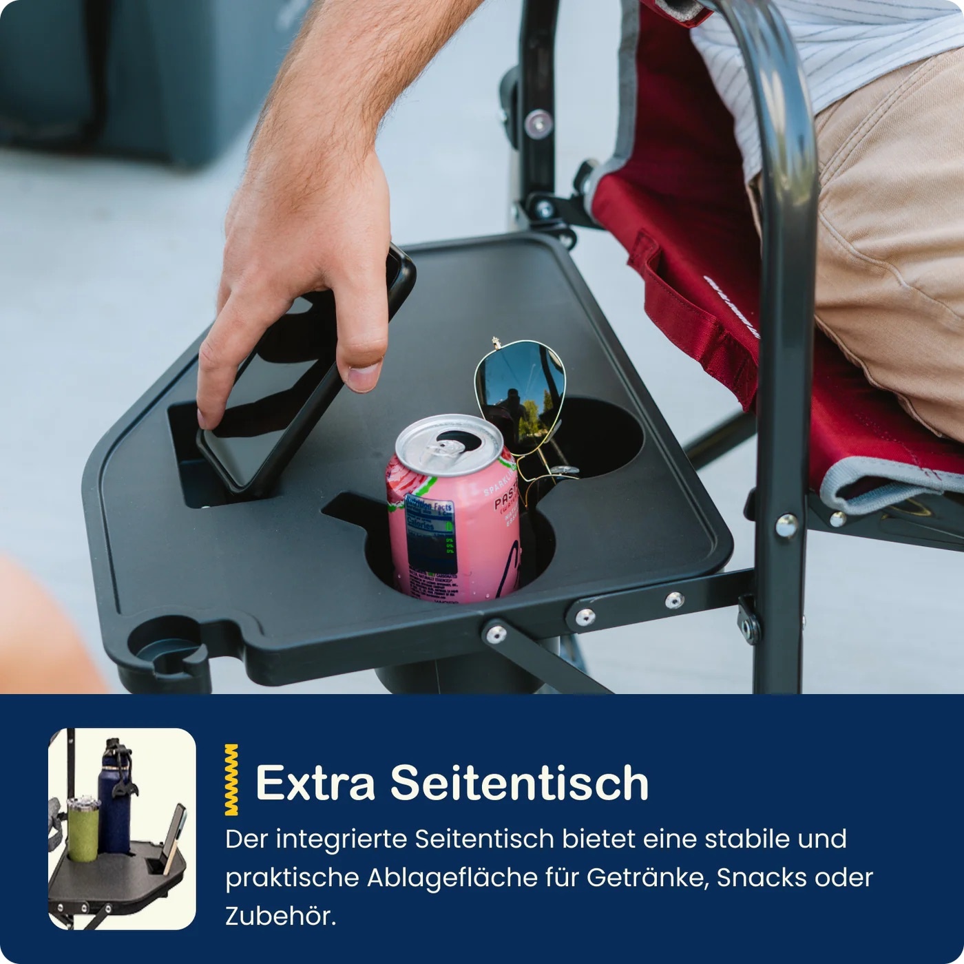 GCI Freestyle Rocker XL mit Seitentisch