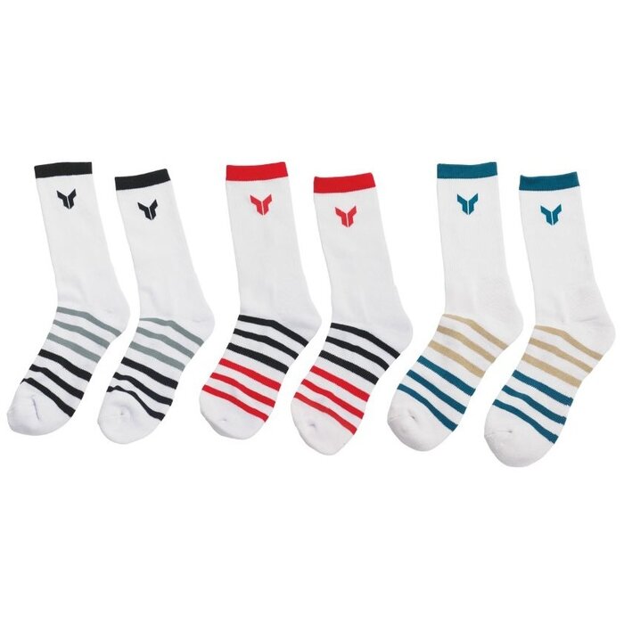 Thor Crew Socken 3er Pack weiss