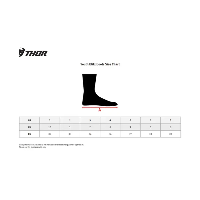 Thor Kinder - Blitz XR Stiefel blau