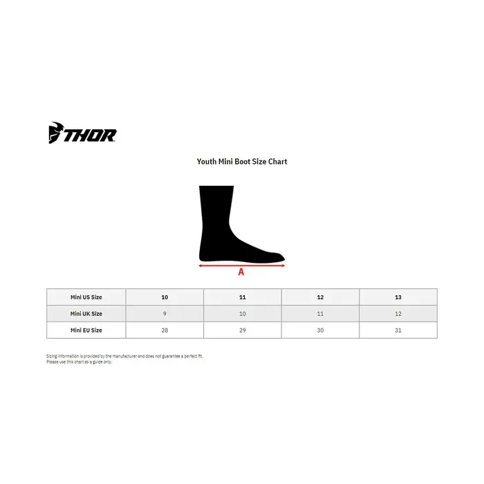 Thor Kinder - Mini Blitz XP Stiefel schwarz