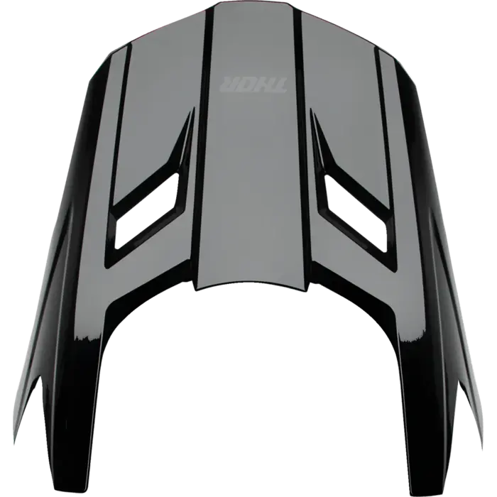 Thor Kinderhelm Fleet Helm Visier Kit schwarz glänzend