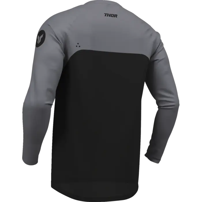 Thor Kinder Ridemode Menace Jersey schwarz grau