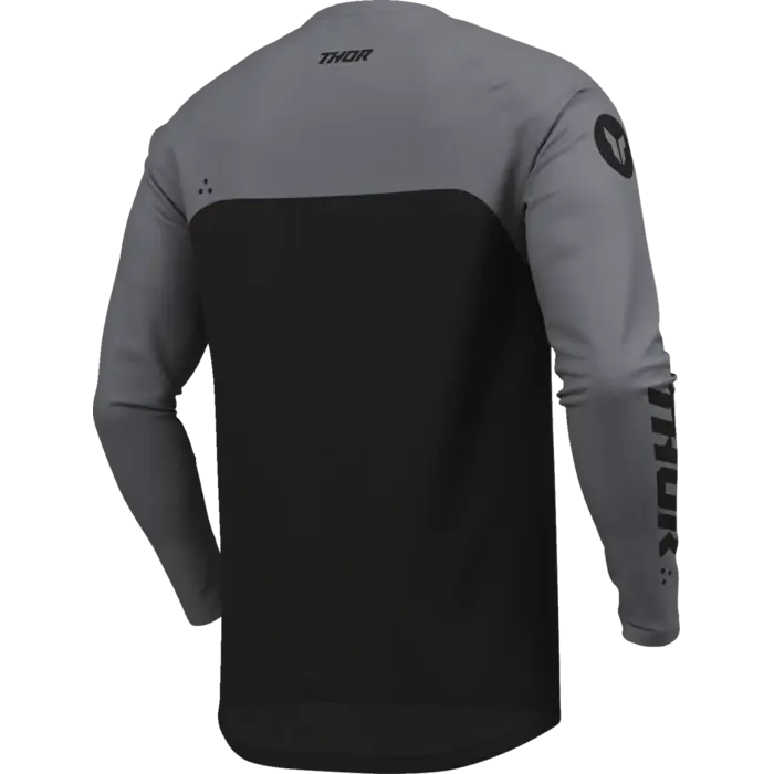 Thor Kinder Ridemode Menace Jersey schwarz grau