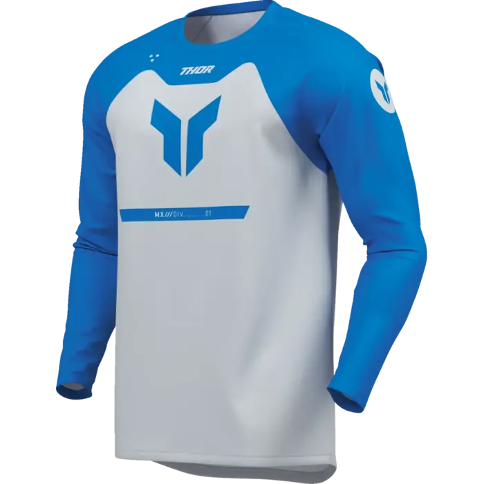 Thor Kinder Ridemode Menace Jersey grau blau