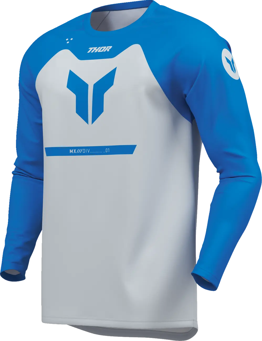 Thor Kinder Ridemode Menace Jersey grau blau