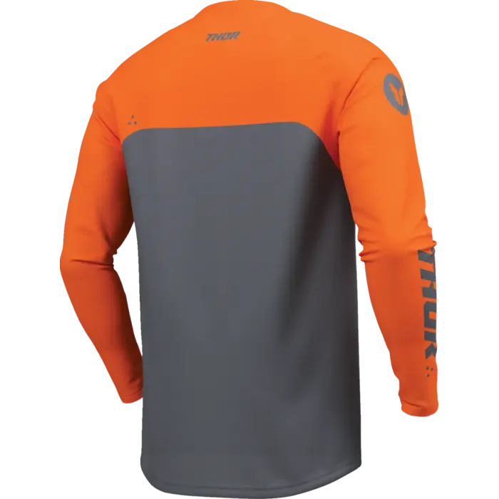 Thor Kinder Ridemode Menace Jersey grau orange