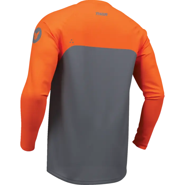 Thor Kinder Ridemode Menace Jersey grau orange