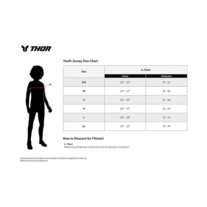 Thor Kinder Launchmode Bleach Jersey grau acid