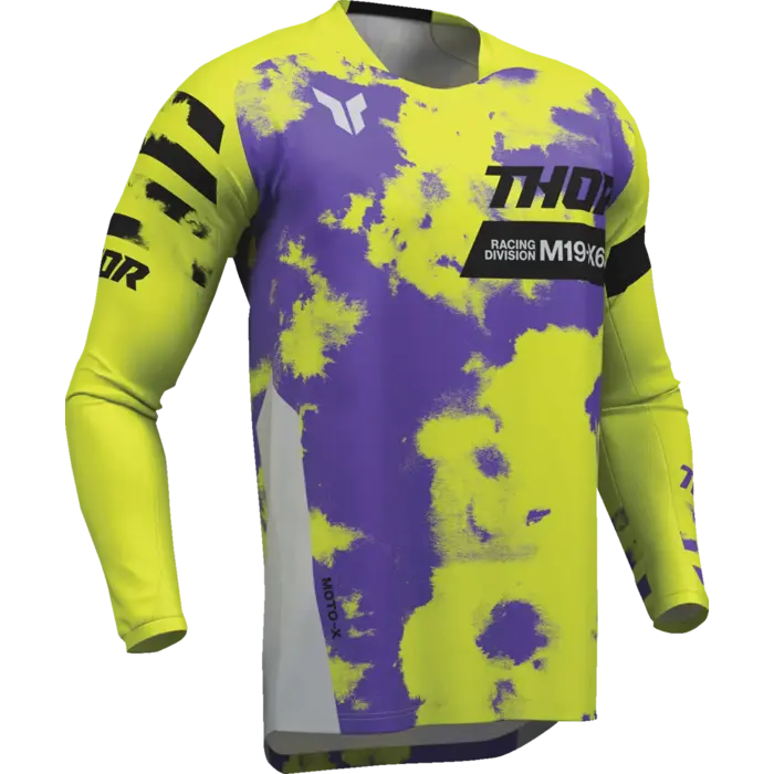 Thor Kinder Launchmode Bleach Jersey grau acid