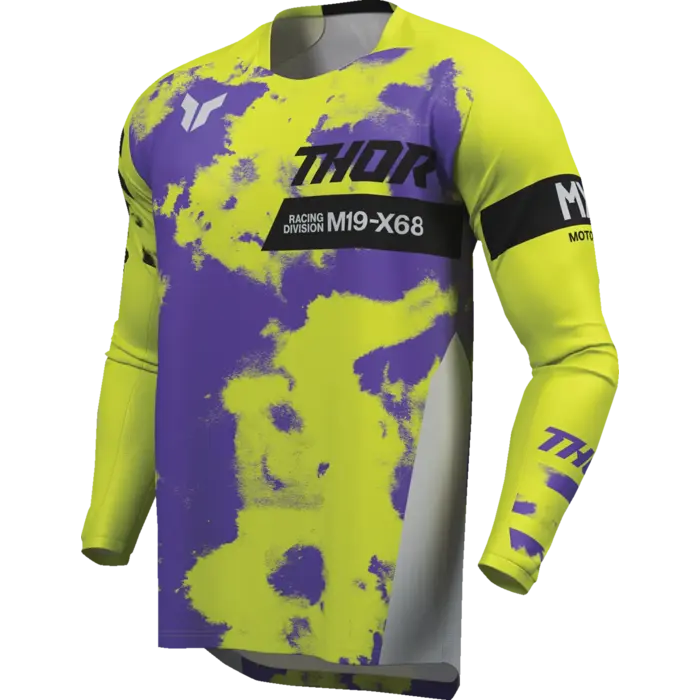 Thor Kinder Launchmode Bleach Jersey grau acid