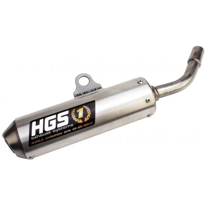 HGS Schalldämpfer Aluminium für Yamaha YZ65 Bj, 18-26