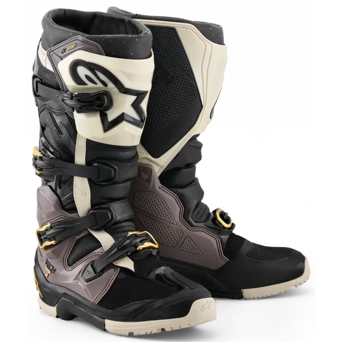Alpinestars Stiefel Tech 7 Enduro Drystar ® schwarz grau gold