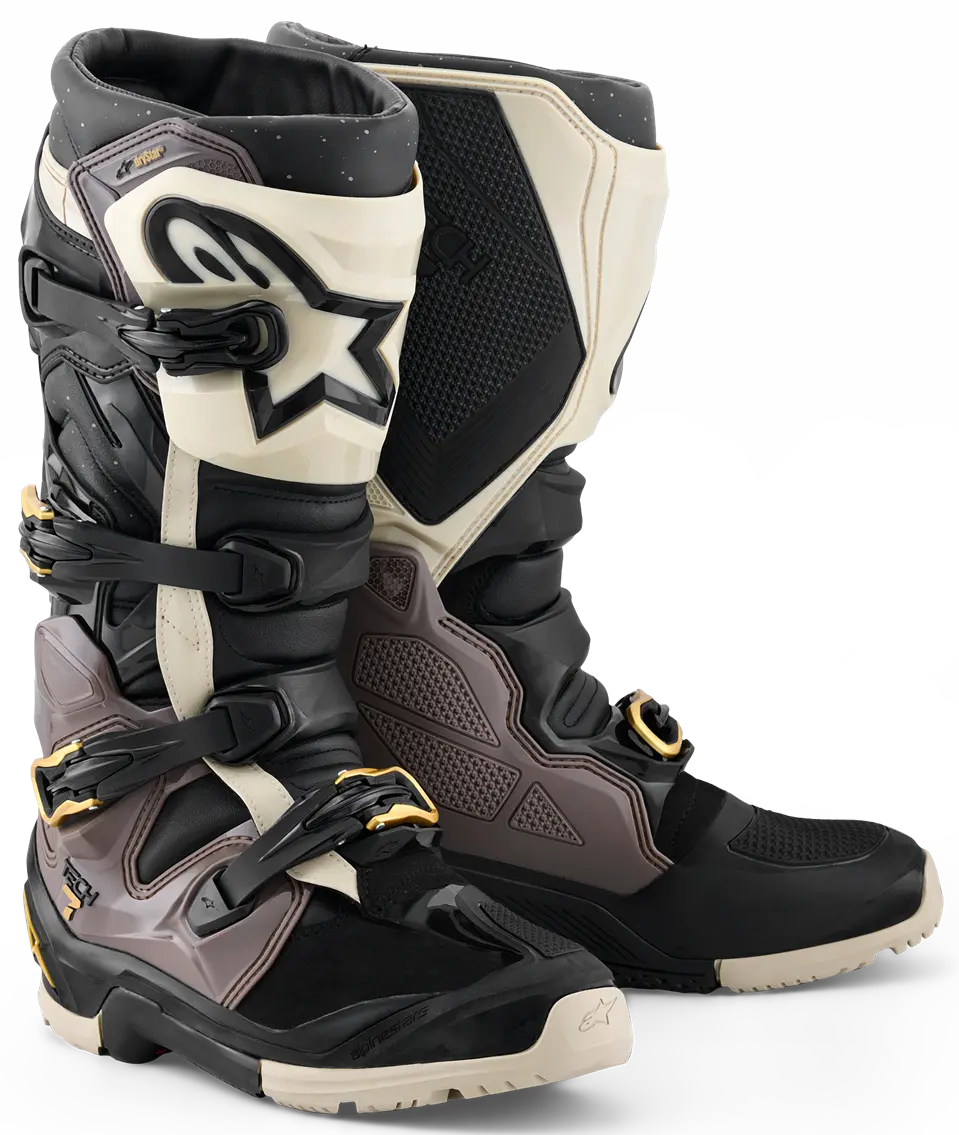 Alpinestars Stiefel Tech 7 Enduro Drystar ® schwarz grau gold