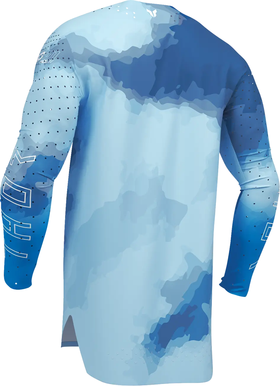 Thor Jersey Sportmode Carbon blau