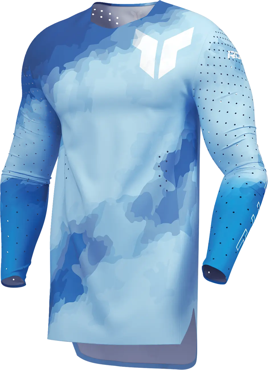 Thor Jersey Sportmode Carbon blau