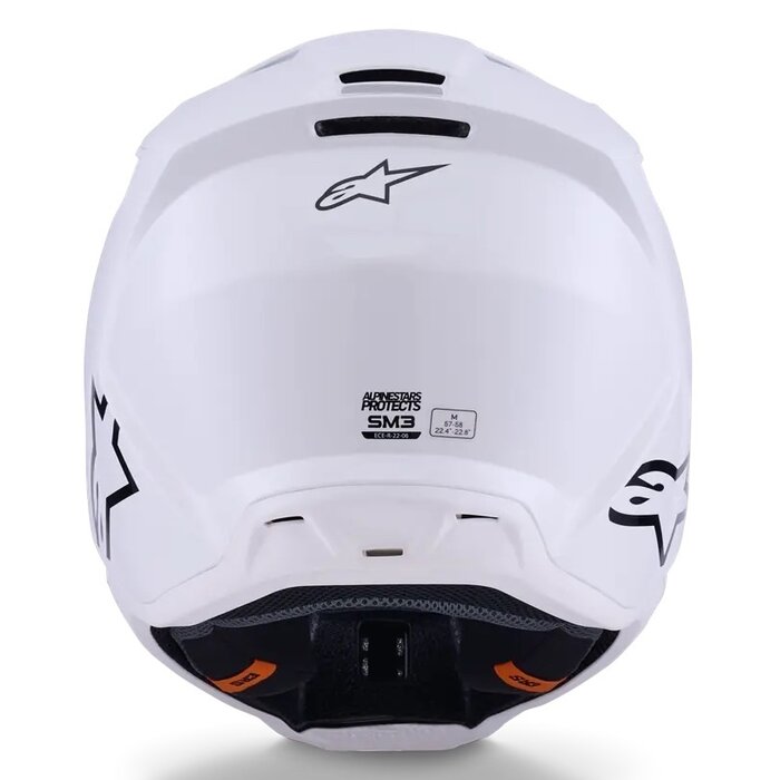 Alpinestars SM3 Motocross Helm Solid weiss