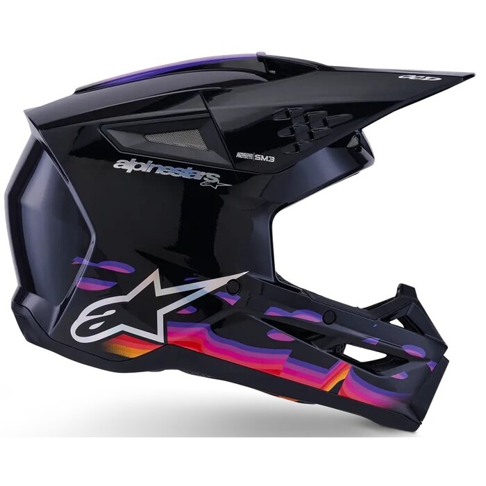 Alpinestars SM3 Motocross Helm Force schwarz