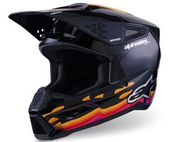 Alpinestars SM3 Motocross Helm Force schwarz
