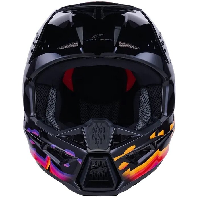 Alpinestars SM3 Motocross Helm Force schwarz