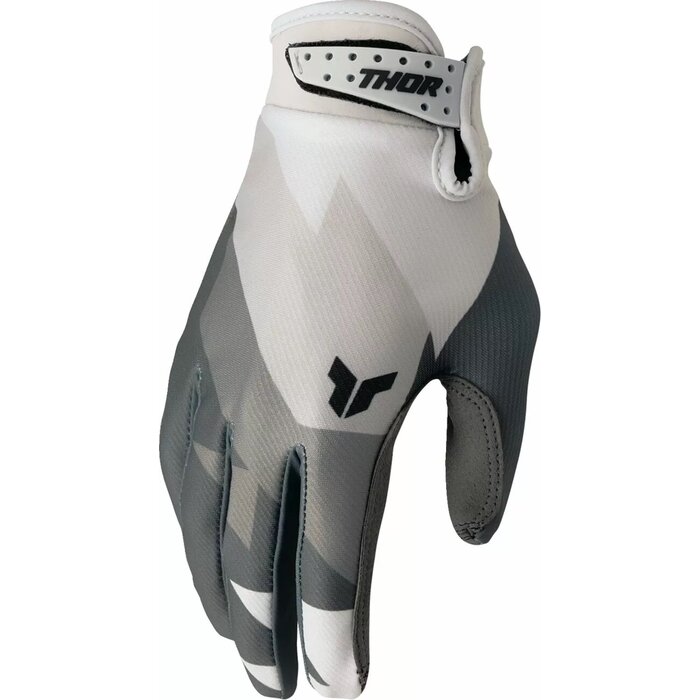 Thor Launchmode Handschuhe Elfenbein Grau