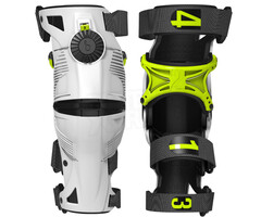 Mobius Knee Brace X8 Paar weiß-gelb