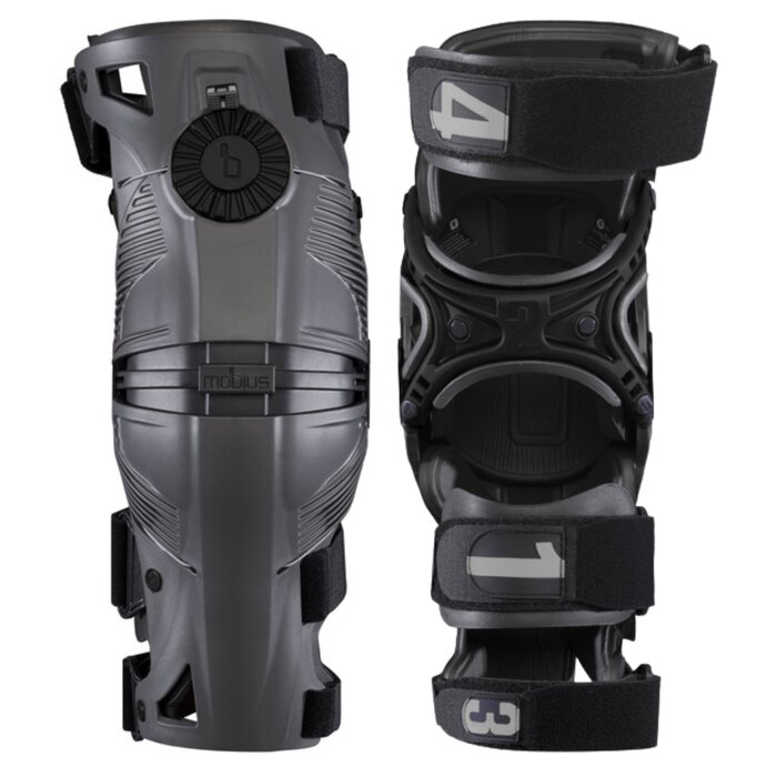Mobius Knee Brace X8 Paar schwarz