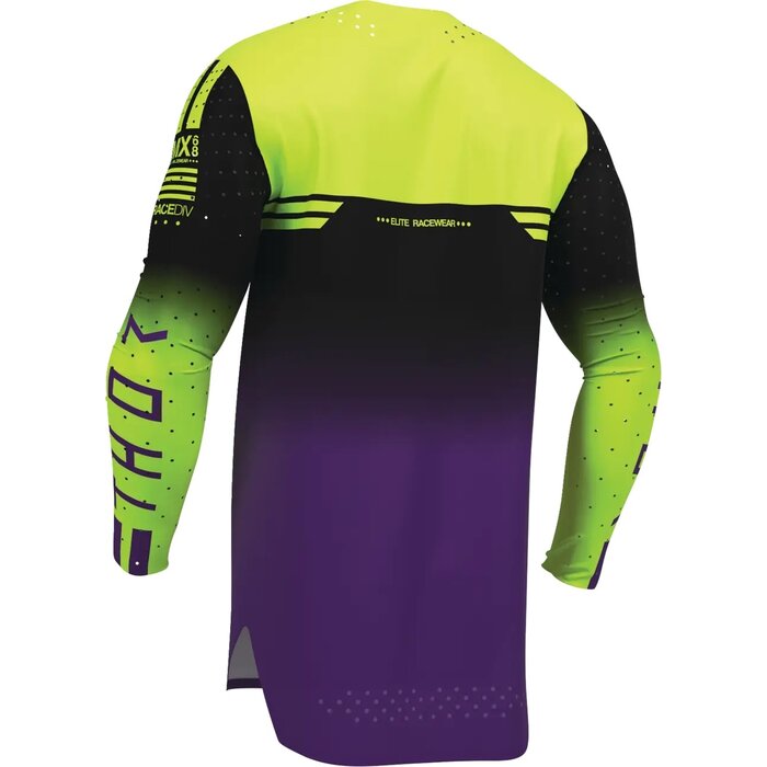 Thor Jersey Sportmode Geo Schwarz Lila