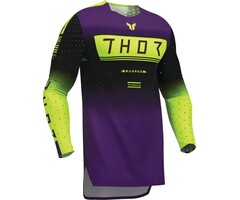 Thor Jersey Sportmode Geo Schwarz Lila
