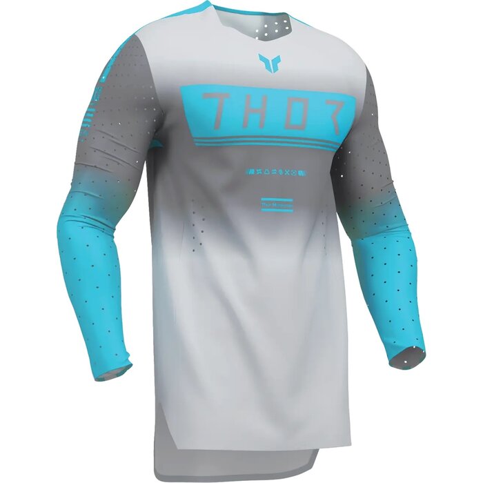 Thor Jersey Sportmode Geo Anthrazit Grau