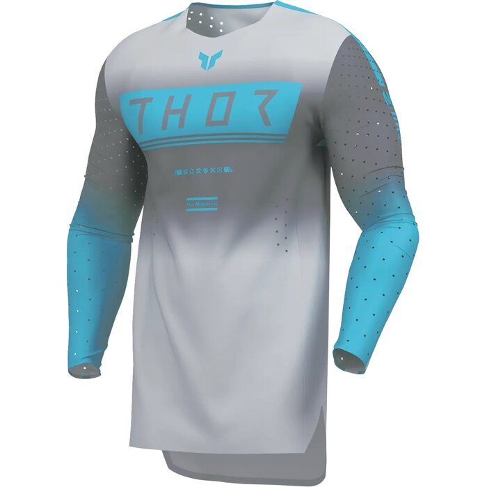 Thor Jersey Sportmode Geo Anthrazit Grau