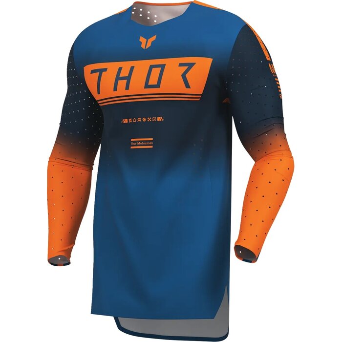 Thor Jersey Sportmode Geo Midnight Blau