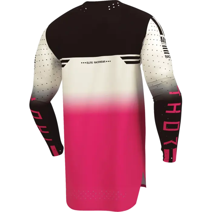 Thor Jersey Sportmode Geo Vintage Weiß Rosa