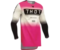Thor Jersey Sportmode Geo Vintage Weiß Rosa