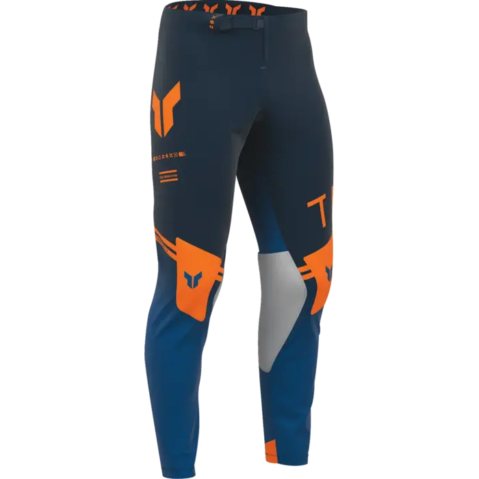 Thor Hose Sportmode Geo Midnight Blue Orange Hellgrau Blau