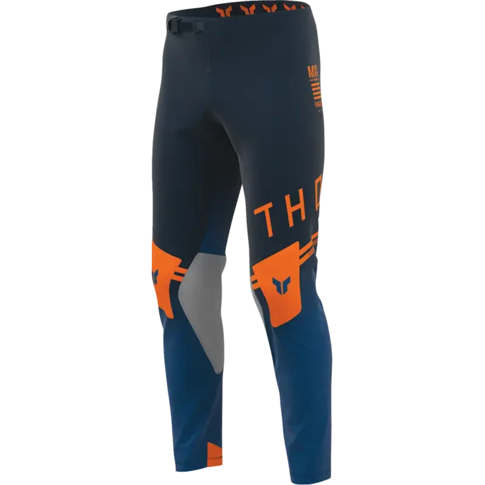 Thor Hose Sportmode Geo Midnight Blue Orange Hellgrau Blau