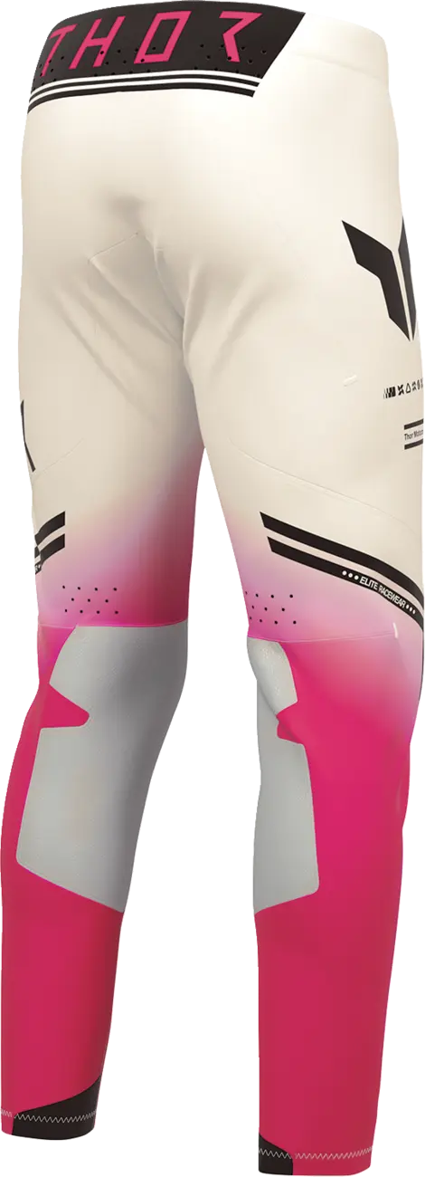 Thor Hose Sportmode Geo Vintage White Pink Hellgrau Schwarz