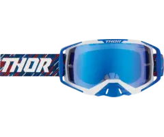 Thor Activate MX Enduro Brille blau weiss