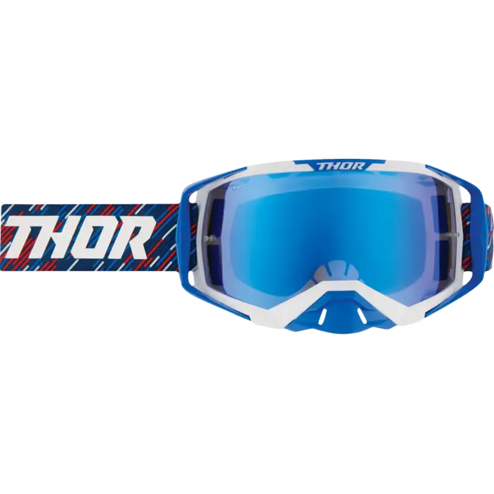Thor Activate MX Enduro Brille blau weiss