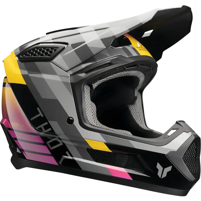 Thor Helm Fleet Camber magenta schwarz
