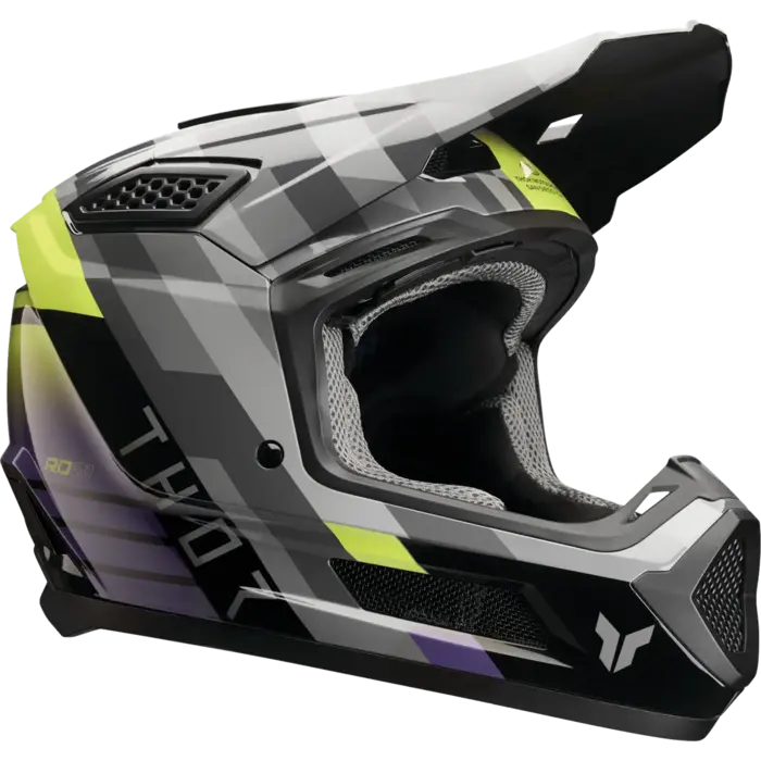 Thor Helm Fleet Camber schwarz grau lila