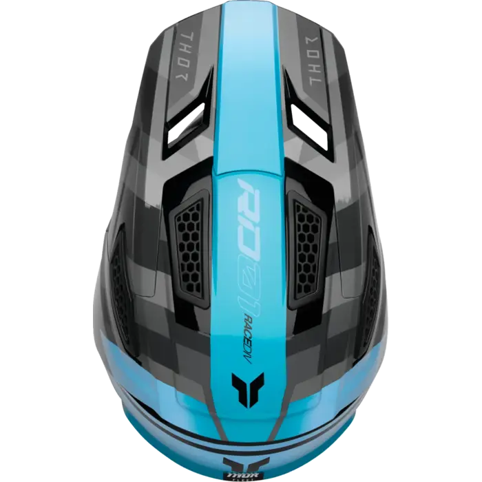 Thor Helm Fleet Camber schwarz grau blau